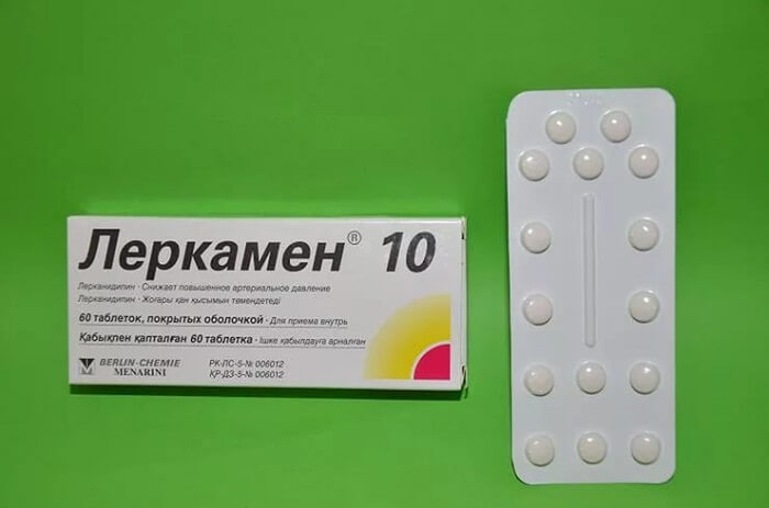 Таблетки леркамен 5 мг